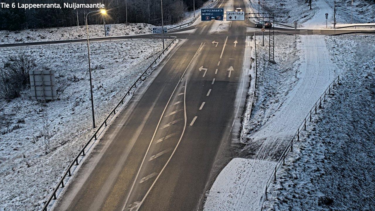 Kelikamerat Kuva Tie 6 Lappeenranta, Nuijamaantie, Lappeenranta, Etelä-Karjala