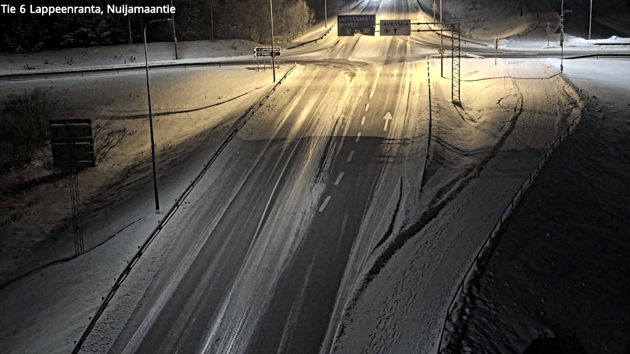 Kelikamerat Kuva Tie 6 Lappeenranta, Nuijamaantie, Lappeenranta, Etelä-Karjala