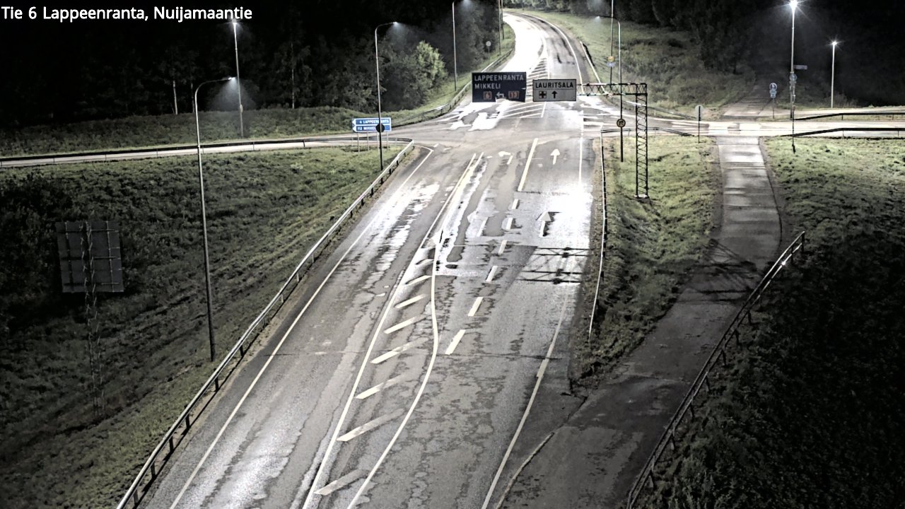 Kelikamerat Kuva Tie 6 Lappeenranta, Nuijamaantie, Lappeenranta, Etelä-Karjala