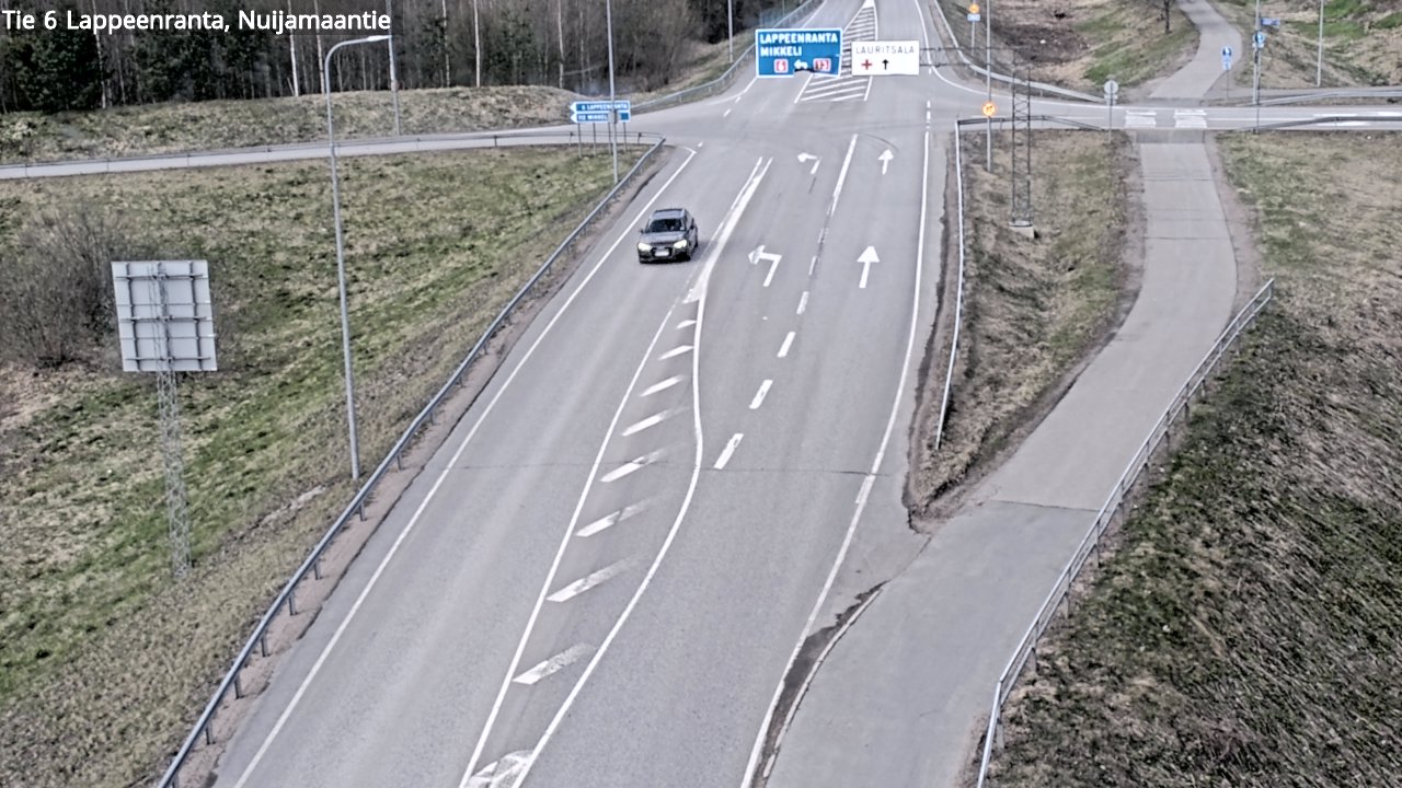 Kelikamerat Kuva Tie 6 Lappeenranta, Nuijamaantie, Lappeenranta, Etelä-Karjala