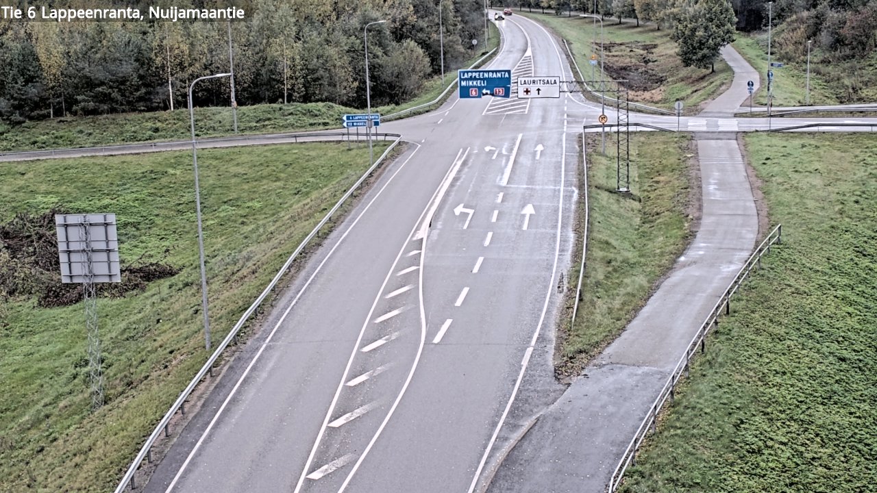 Kelikamerat Kuva Tie 6 Lappeenranta, Nuijamaantie, Lappeenranta, Etelä-Karjala