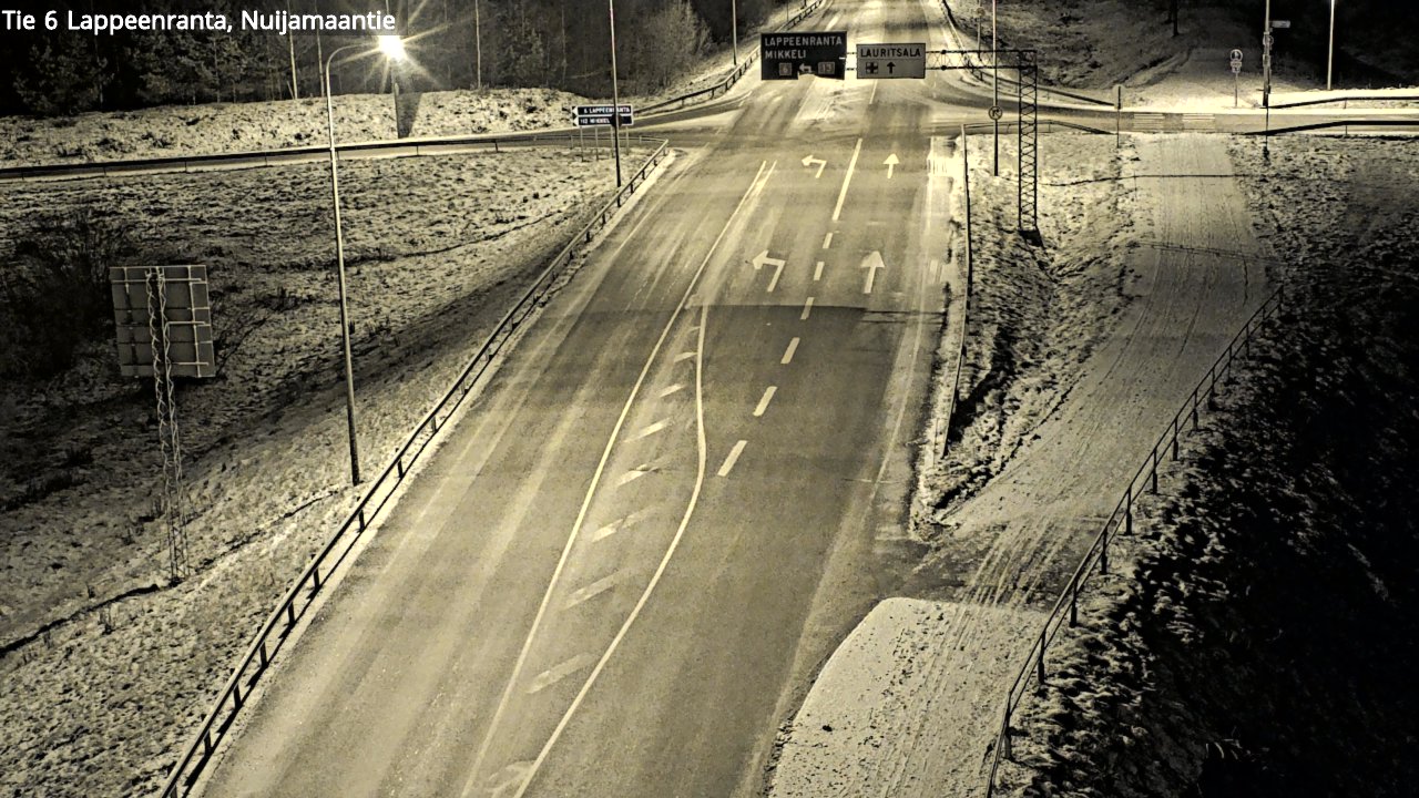 Kelikamerat Kuva Tie 6 Lappeenranta, Nuijamaantie, Lappeenranta, Etelä-Karjala