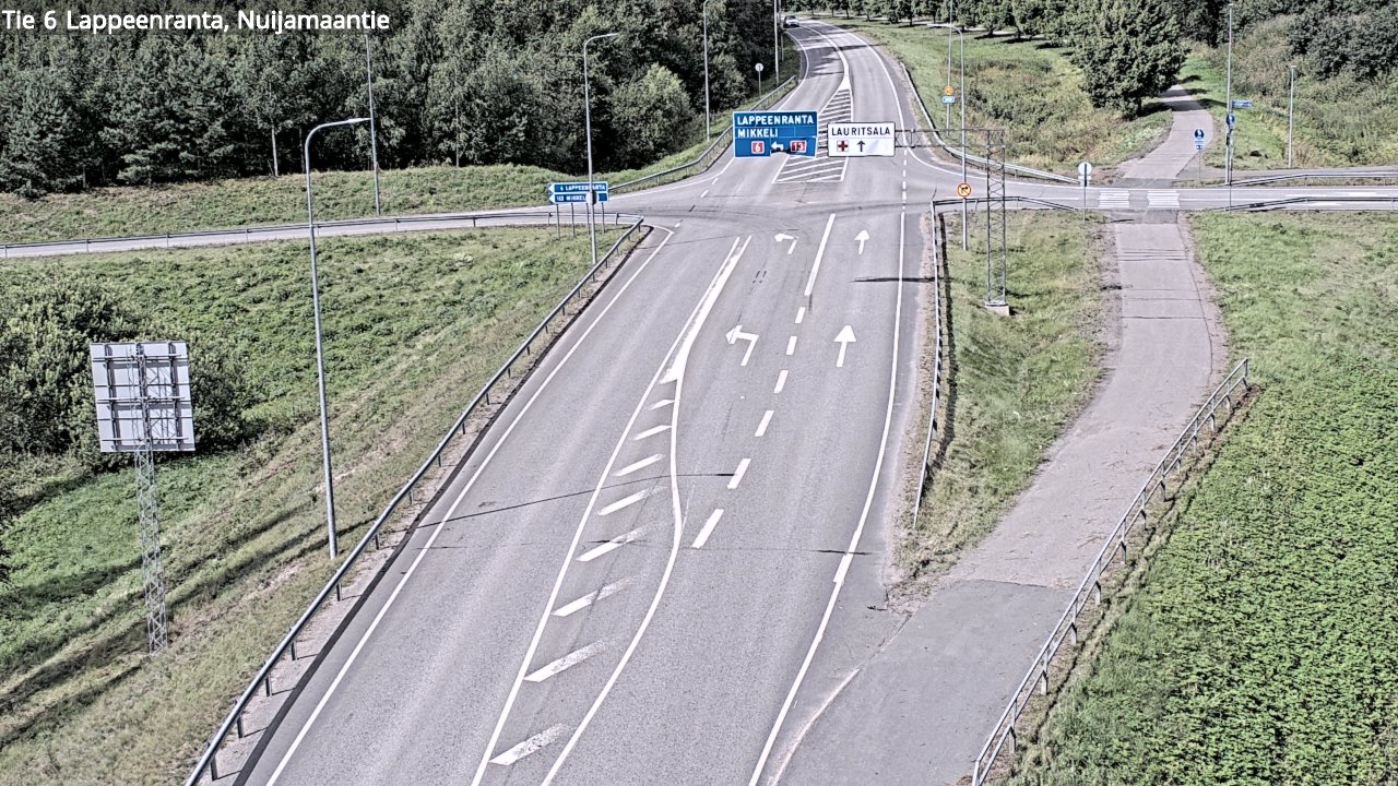 Kelikamerat Kuva Tie 6 Lappeenranta, Nuijamaantie, Lappeenranta, Etelä-Karjala