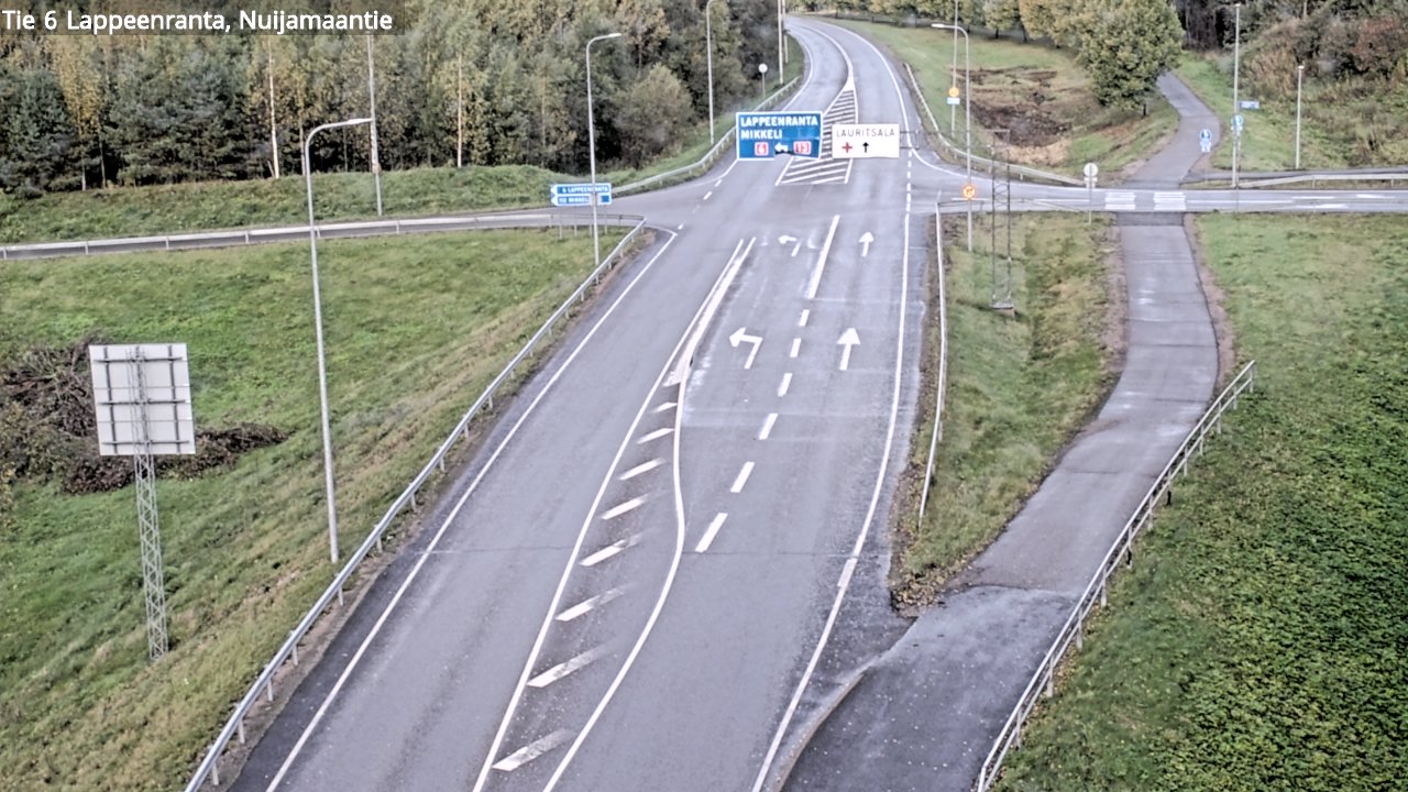 Kelikamerat Kuva Tie 6 Lappeenranta, Nuijamaantie, Lappeenranta, Etelä-Karjala
