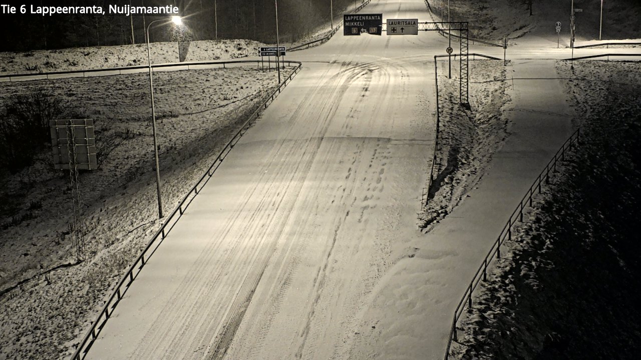 Kelikamerat Kuva Tie 6 Lappeenranta, Nuijamaantie, Lappeenranta, Etelä-Karjala