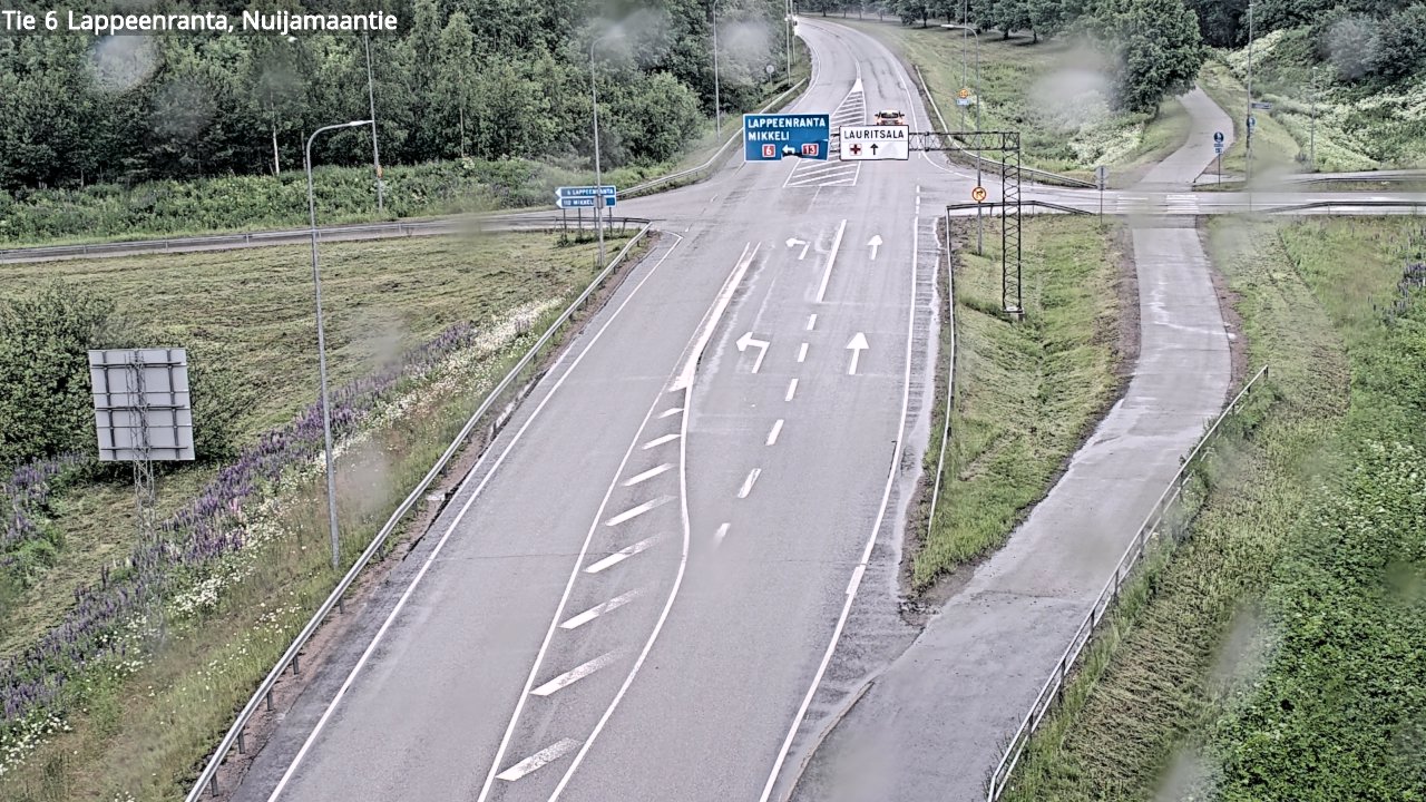 Kelikamerat Kuva Tie 6 Lappeenranta, Nuijamaantie, Lappeenranta, Etelä-Karjala