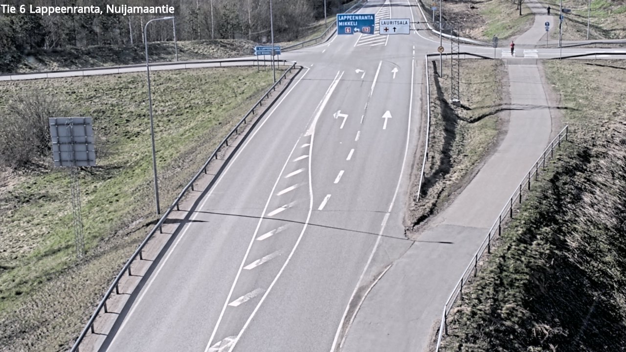 Kelikamerat Kuva Tie 6 Lappeenranta, Nuijamaantie, Lappeenranta, Etelä-Karjala