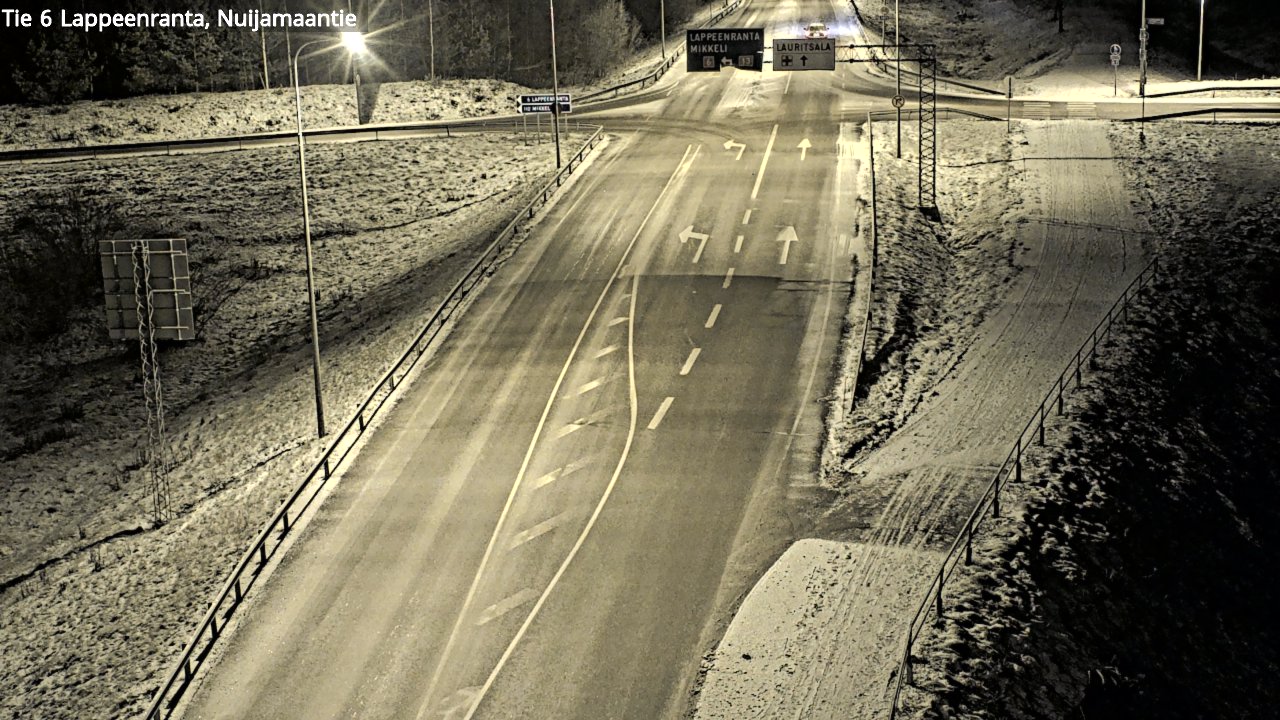 Kelikamerat Kuva Tie 6 Lappeenranta, Nuijamaantie, Lappeenranta, Etelä-Karjala