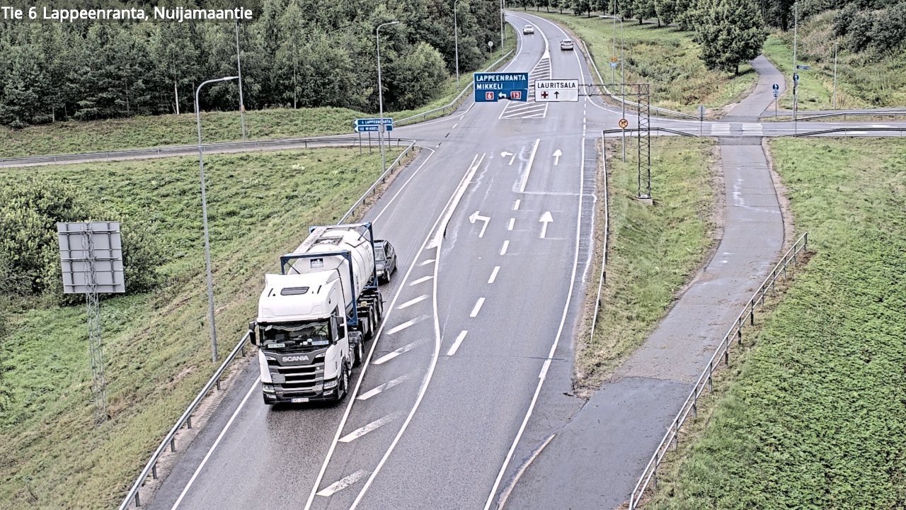 Kelikamerat Kuva Tie 6 Lappeenranta, Nuijamaantie, Lappeenranta, Etelä-Karjala