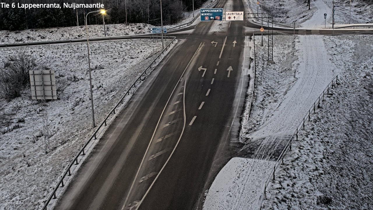 Kelikamerat Kuva Tie 6 Lappeenranta, Nuijamaantie, Lappeenranta, Etelä-Karjala