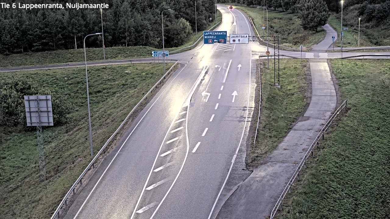 Kelikamerat Kuva Tie 6 Lappeenranta, Nuijamaantie, Lappeenranta, Etelä-Karjala