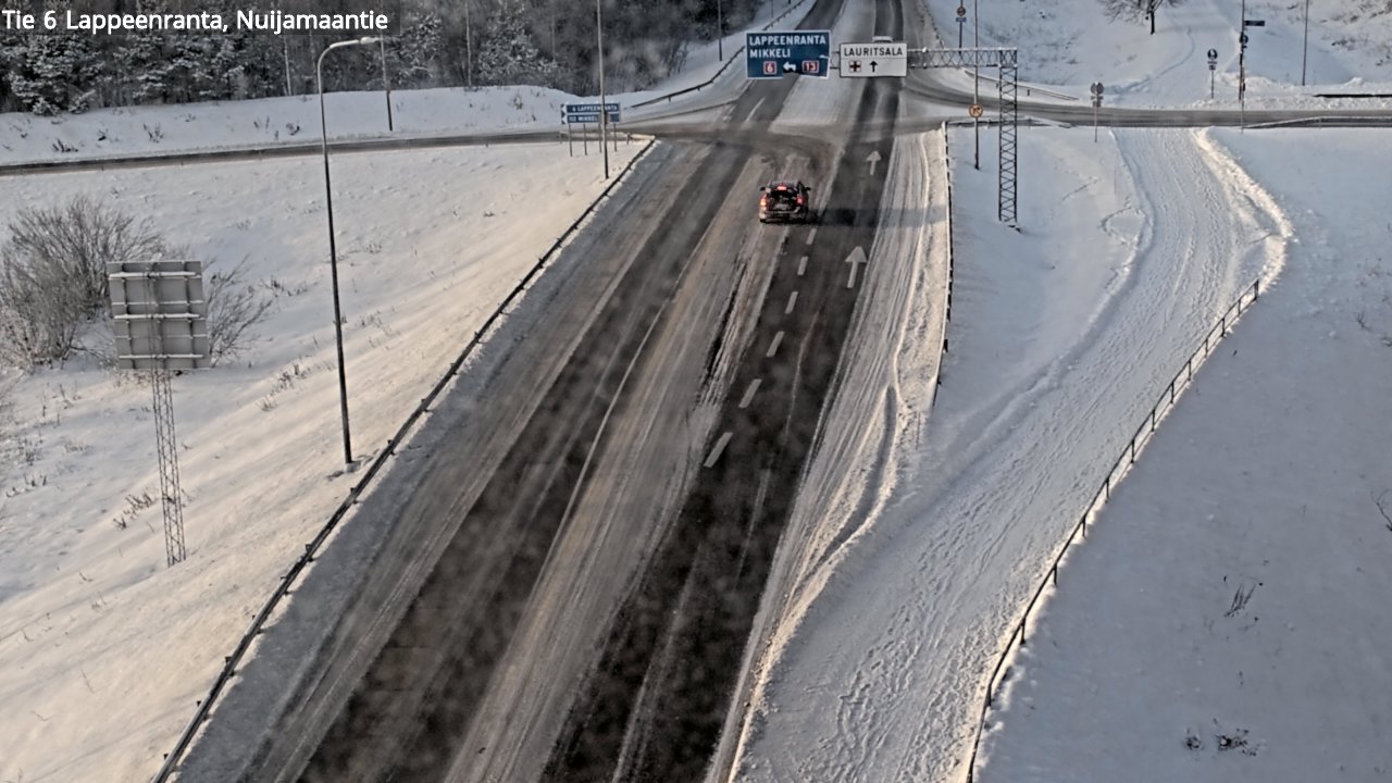 Kelikamerat Kuva Tie 6 Lappeenranta, Nuijamaantie, Lappeenranta, Etelä-Karjala
