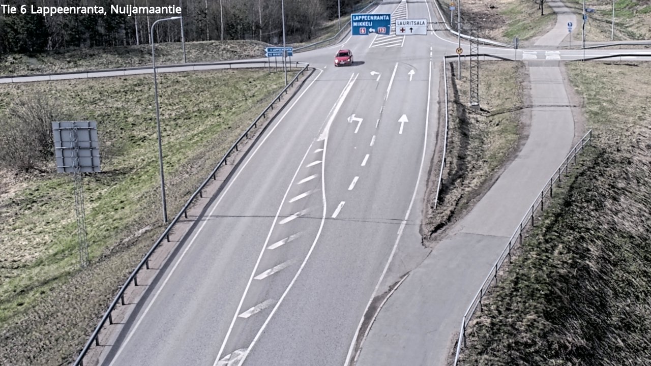 Kelikamerat Kuva Tie 6 Lappeenranta, Nuijamaantie, Lappeenranta, Etelä-Karjala