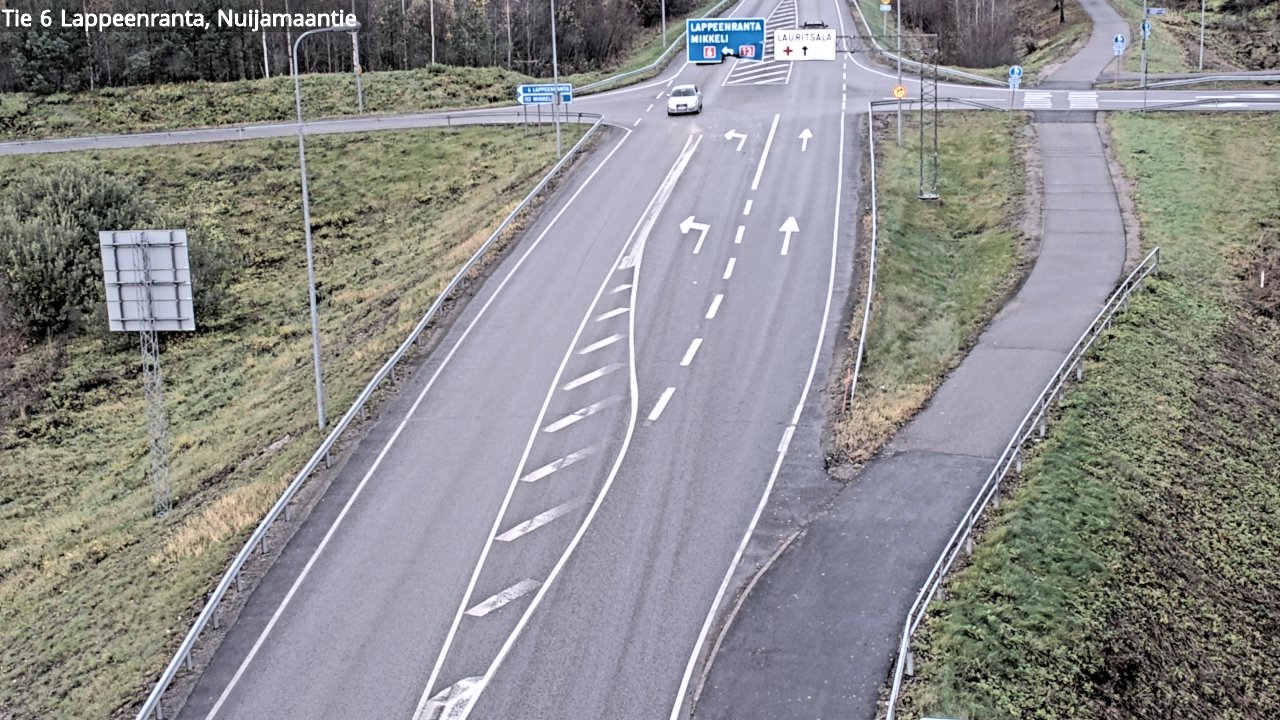 Kelikamerat Kuva Tie 6 Lappeenranta, Nuijamaantie, Lappeenranta, Etelä-Karjala