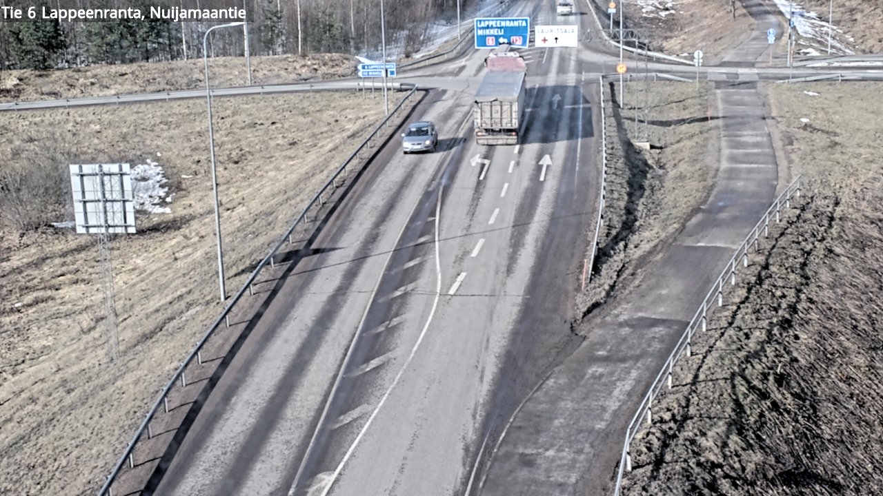 Kelikamerat Kuva Tie 6 Lappeenranta, Nuijamaantie, Lappeenranta, Etelä-Karjala