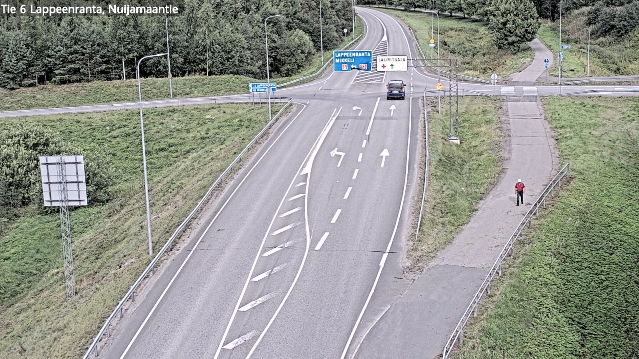 Kelikamerat Kuva Tie 6 Lappeenranta, Nuijamaantie, Lappeenranta, Etelä-Karjala