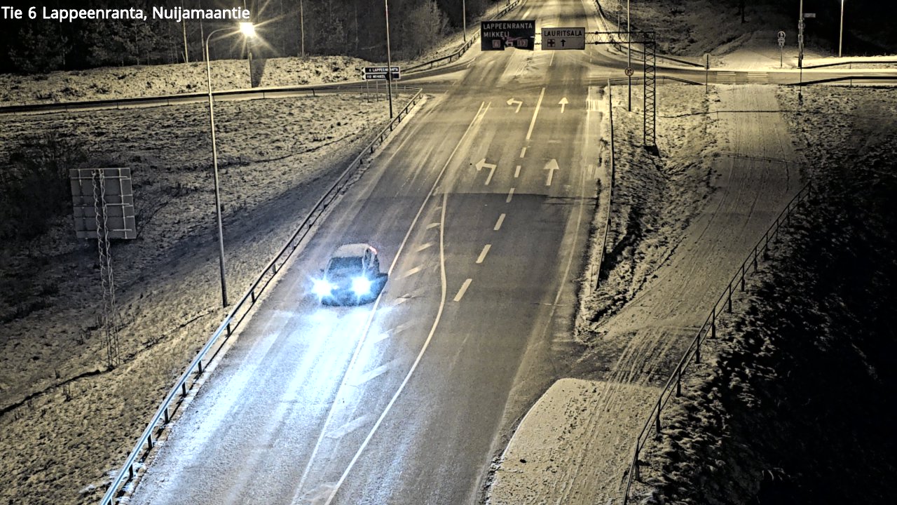 Kelikamerat Kuva Tie 6 Lappeenranta, Nuijamaantie, Lappeenranta, Etelä-Karjala