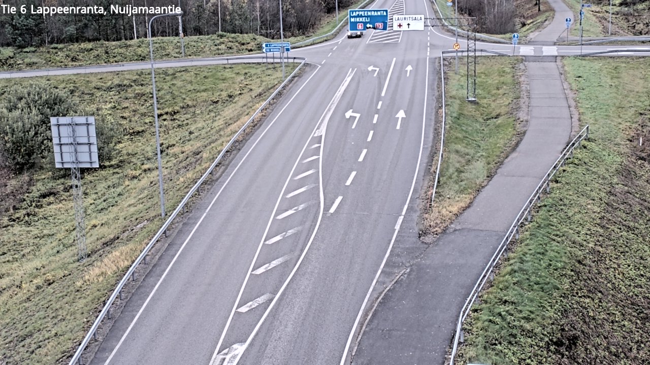 Kelikamerat Kuva Tie 6 Lappeenranta, Nuijamaantie, Lappeenranta, Etelä-Karjala