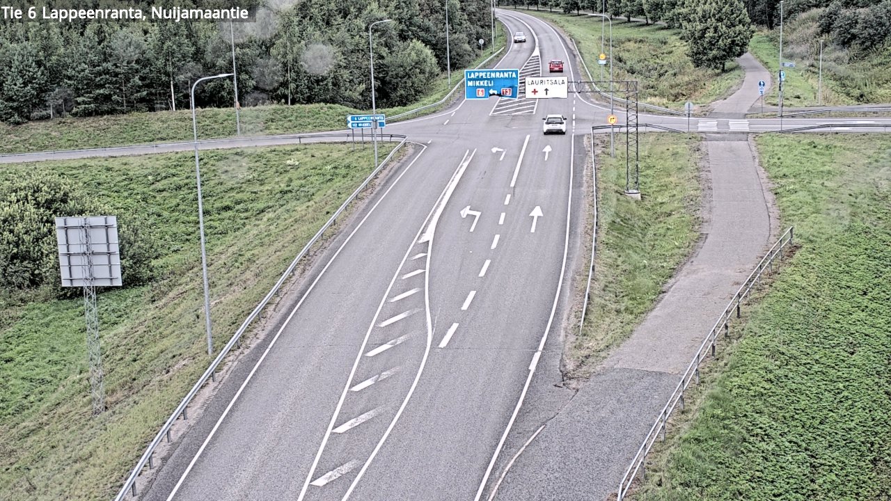 Kelikamerat Kuva Tie 6 Lappeenranta, Nuijamaantie, Lappeenranta, Etelä-Karjala