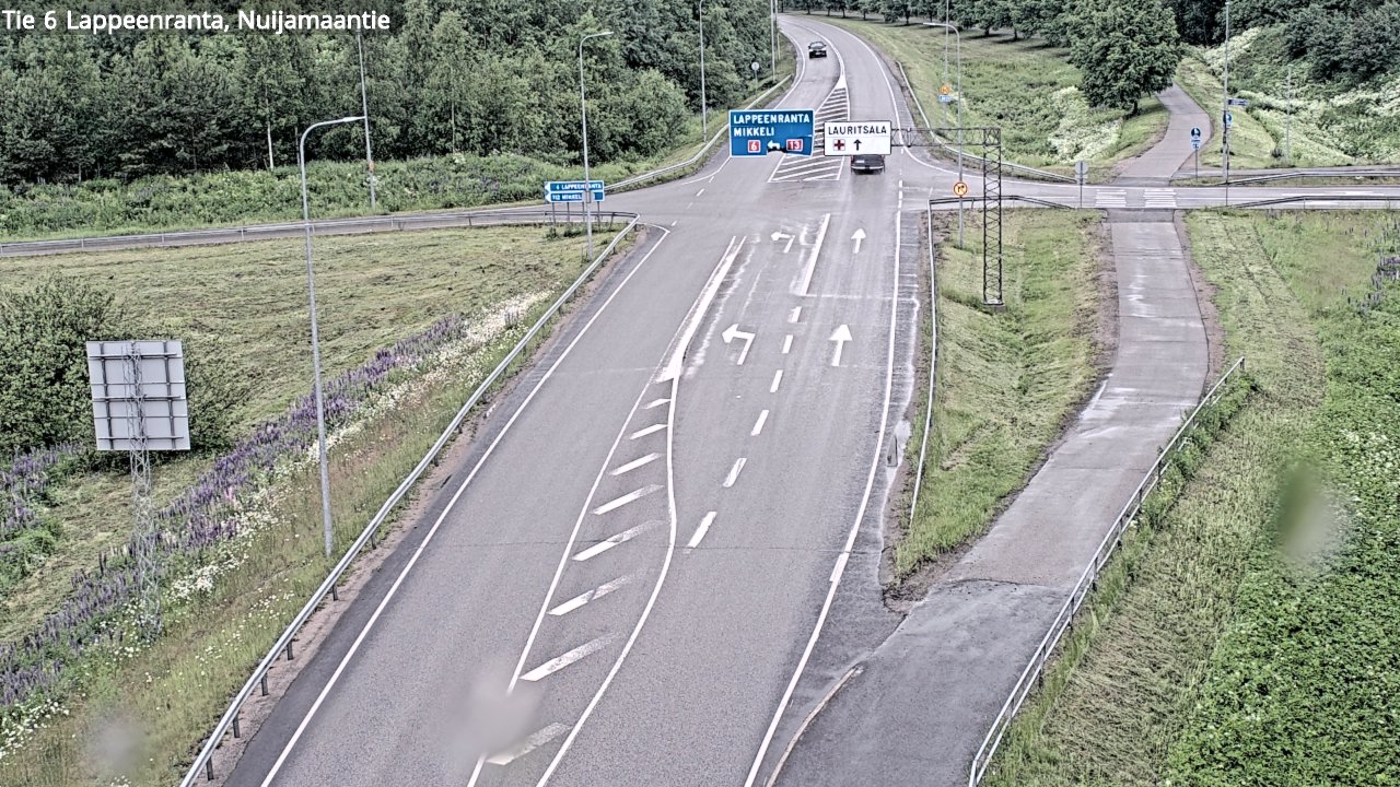Kelikamerat Kuva Tie 6 Lappeenranta, Nuijamaantie, Lappeenranta, Etelä-Karjala