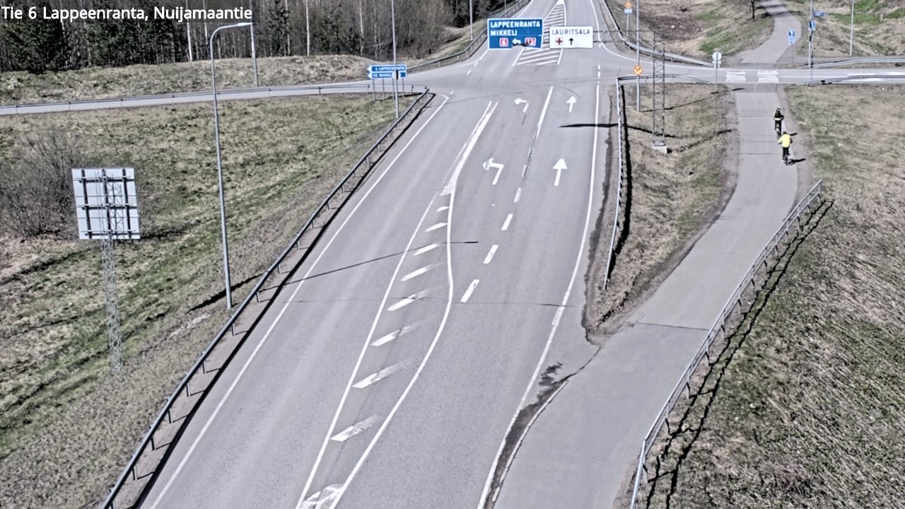 Kelikamerat Kuva Tie 6 Lappeenranta, Nuijamaantie, Lappeenranta, Etelä-Karjala