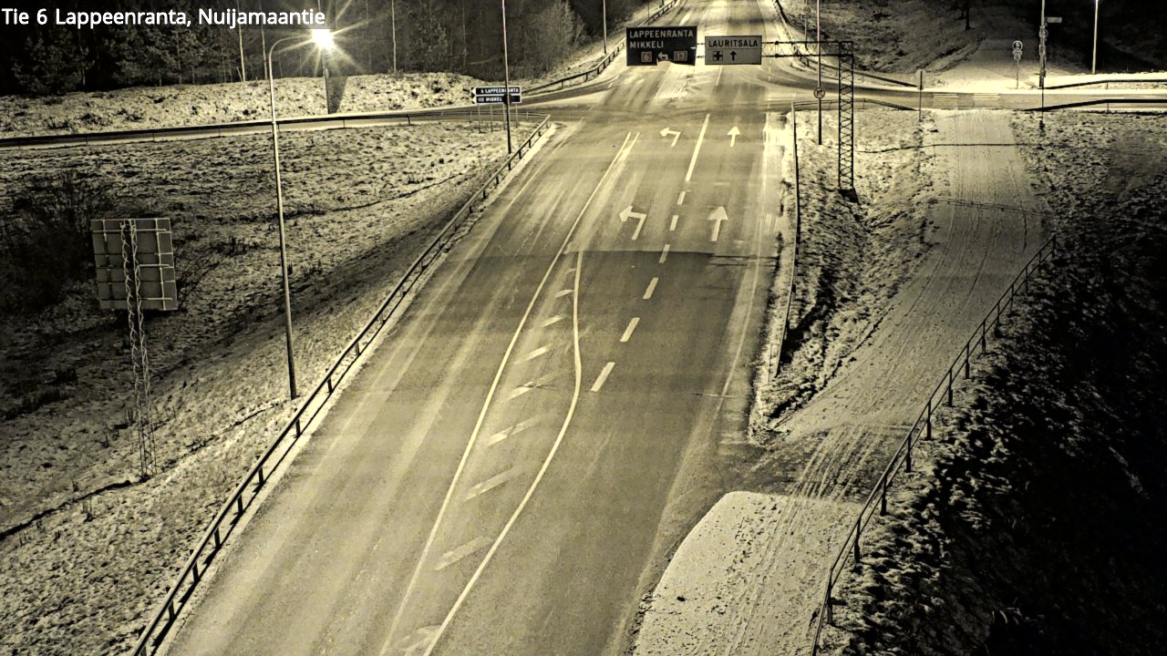 Kelikamerat Kuva Tie 6 Lappeenranta, Nuijamaantie, Lappeenranta, Etelä-Karjala