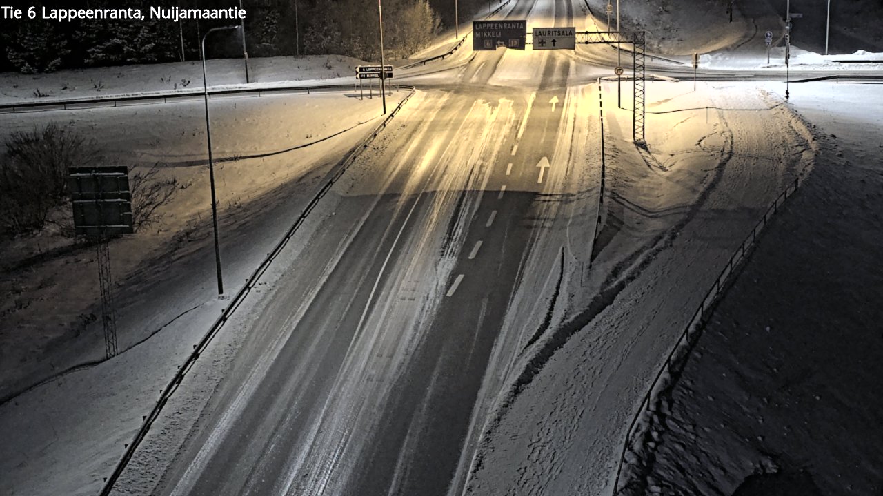 Kelikamerat Kuva Tie 6 Lappeenranta, Nuijamaantie, Lappeenranta, Etelä-Karjala