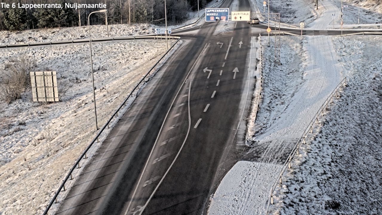 Kelikamerat Kuva Tie 6 Lappeenranta, Nuijamaantie, Lappeenranta, Etelä-Karjala