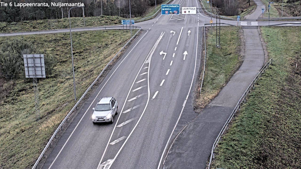 Kelikamerat Kuva Tie 6 Lappeenranta, Nuijamaantie, Lappeenranta, Etelä-Karjala