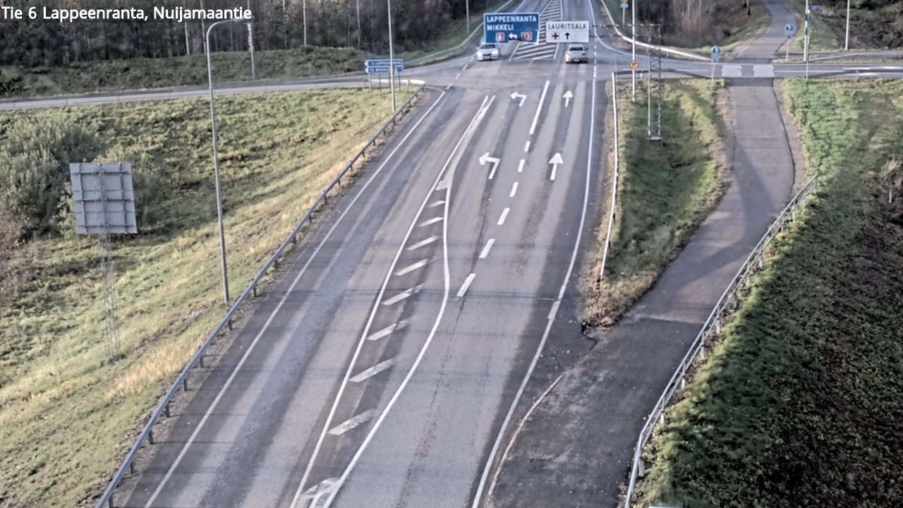 Kelikamerat Kuva Tie 6 Lappeenranta, Nuijamaantie, Lappeenranta, Etelä-Karjala