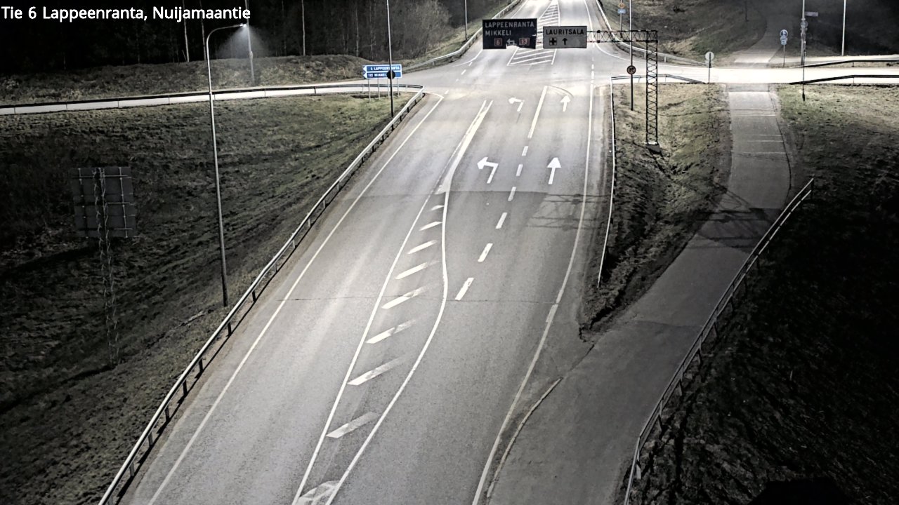 Kelikamerat Kuva Tie 6 Lappeenranta, Nuijamaantie, Lappeenranta, Etelä-Karjala