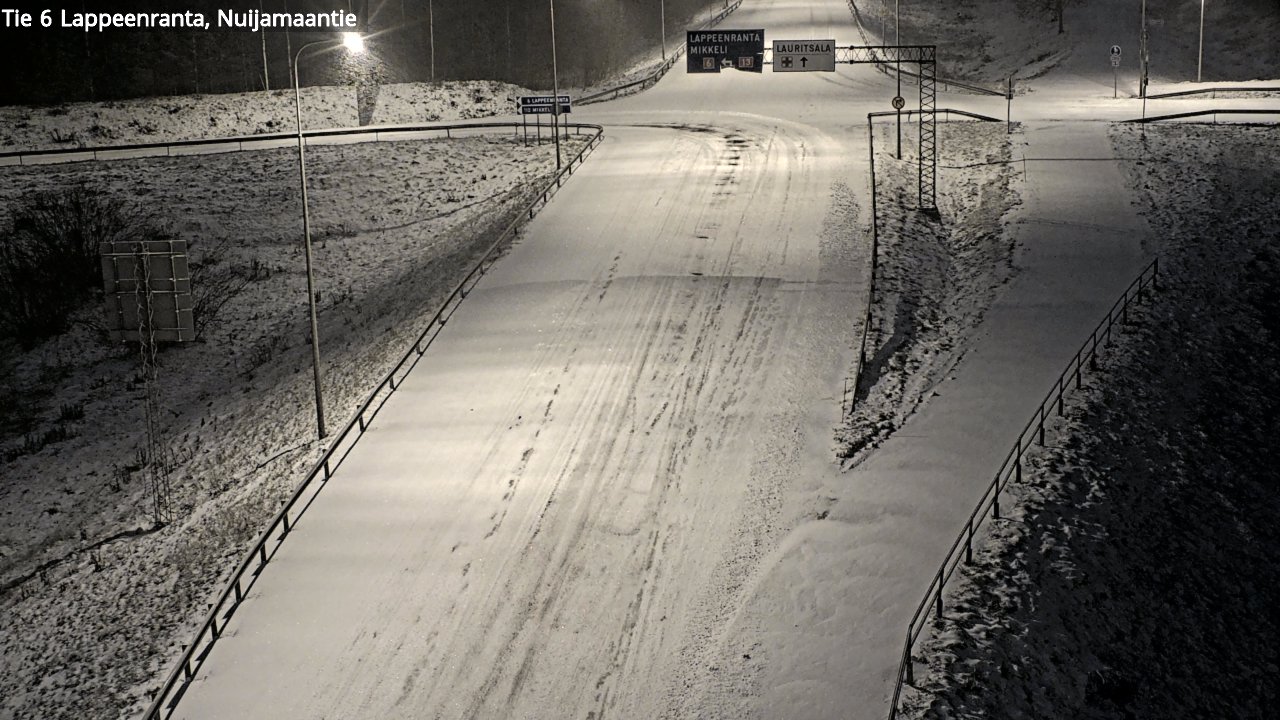 Kelikamerat Kuva Tie 6 Lappeenranta, Nuijamaantie, Lappeenranta, Etelä-Karjala