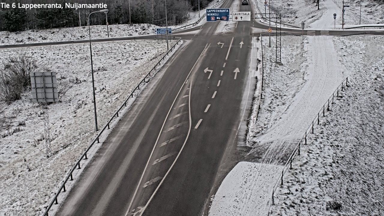 Kelikamerat Kuva Tie 6 Lappeenranta, Nuijamaantie, Lappeenranta, Etelä-Karjala