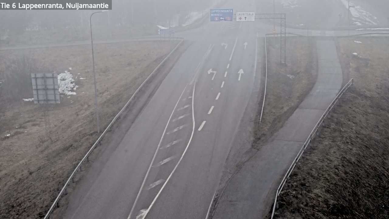 Kelikamerat Kuva Tie 6 Lappeenranta, Nuijamaantie, Lappeenranta, Etelä-Karjala