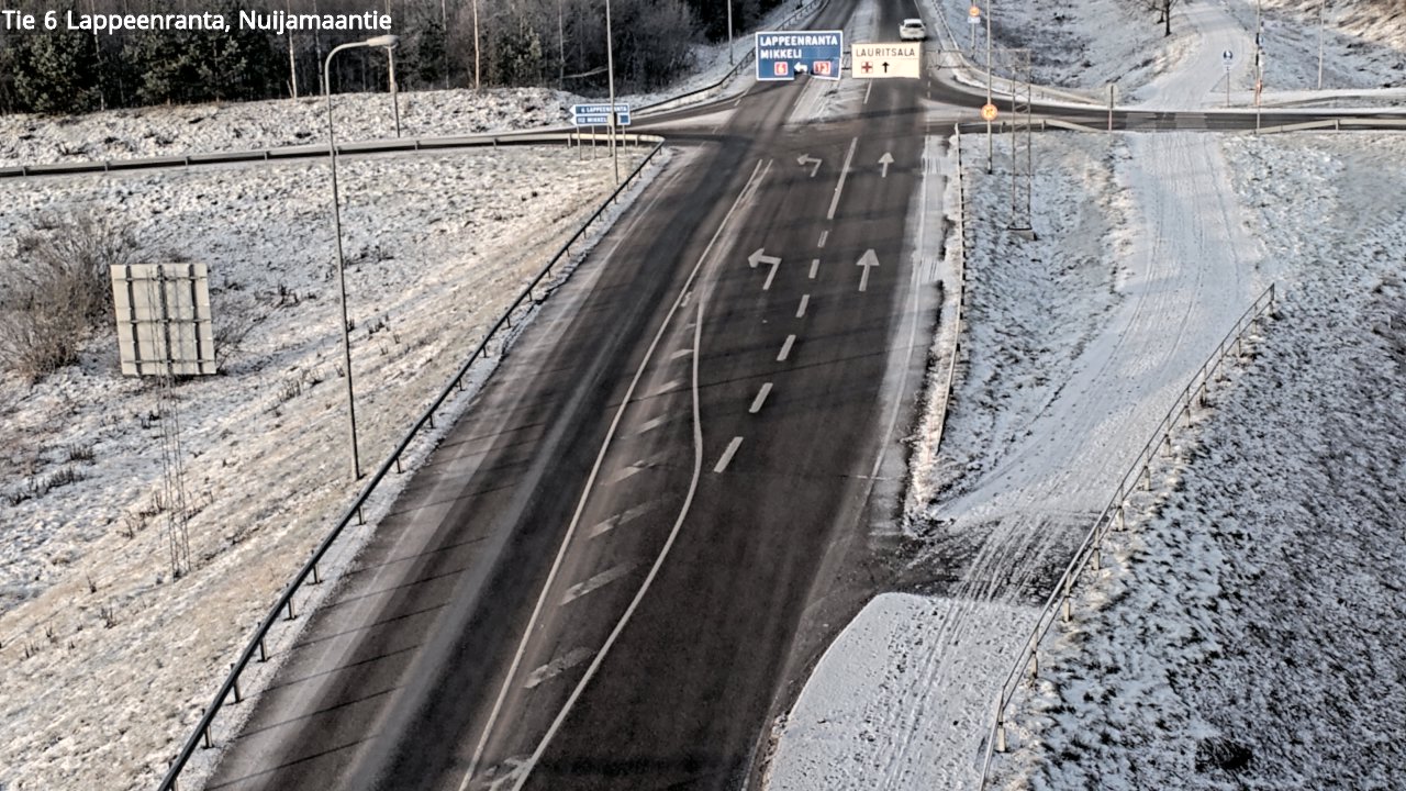 Kelikamerat Kuva Tie 6 Lappeenranta, Nuijamaantie, Lappeenranta, Etelä-Karjala