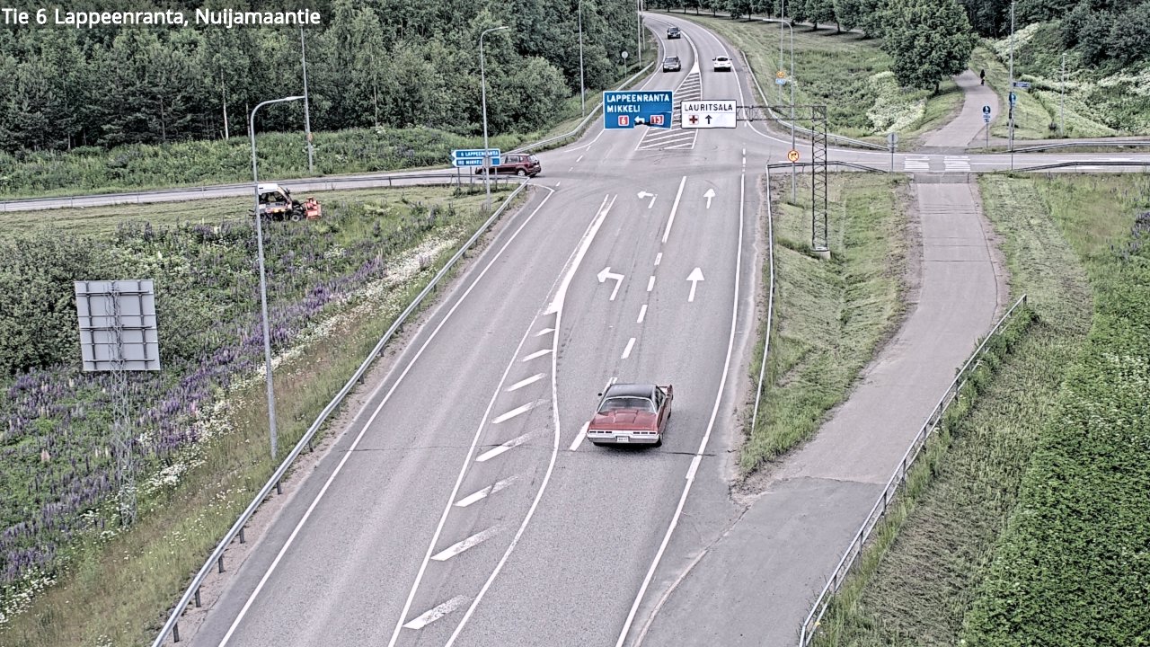 Kelikamerat Kuva Tie 6 Lappeenranta, Nuijamaantie, Lappeenranta, Etelä-Karjala