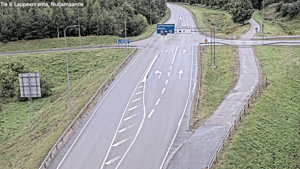 Kelikamerat Kuva Tie 6 Lappeenranta, Nuijamaantie, Lappeenranta, Etelä-Karjala