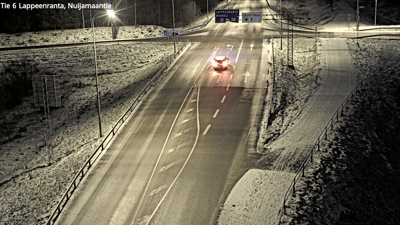 Kelikamerat Kuva Tie 6 Lappeenranta, Nuijamaantie, Lappeenranta, Etelä-Karjala