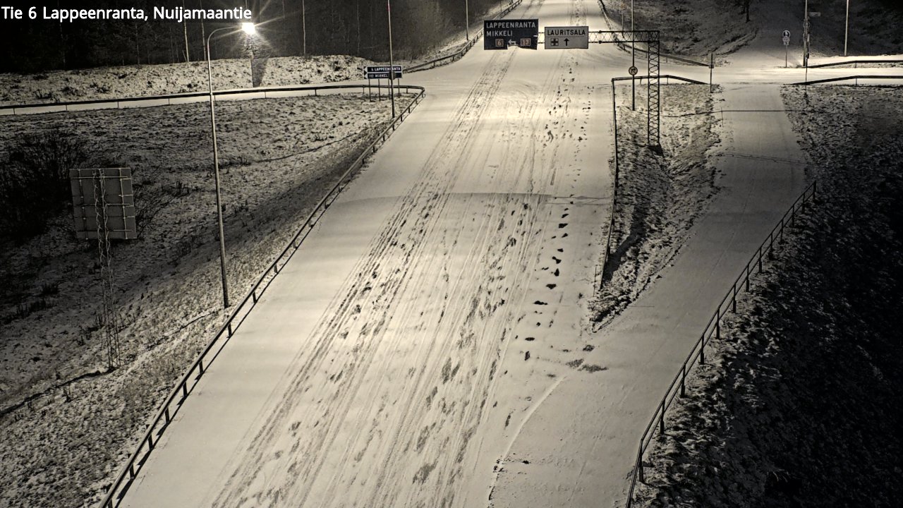 Kelikamerat Kuva Tie 6 Lappeenranta, Nuijamaantie, Lappeenranta, Etelä-Karjala