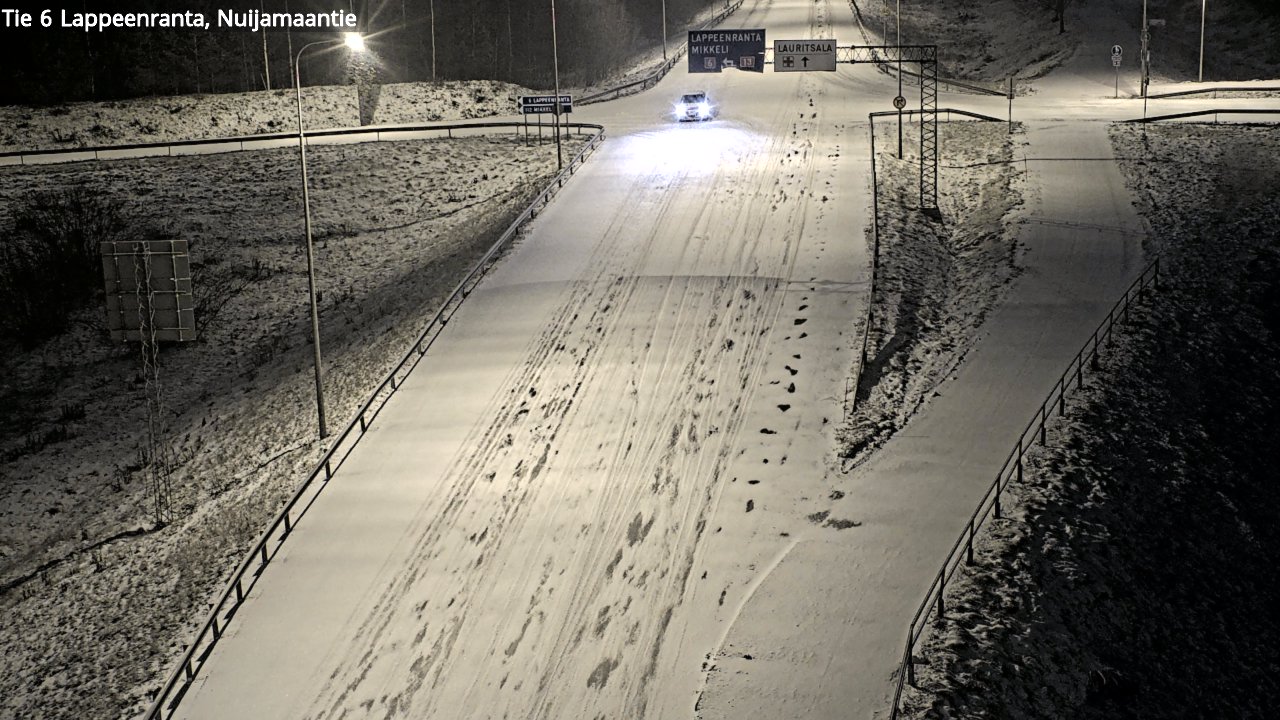 Kelikamerat Kuva Tie 6 Lappeenranta, Nuijamaantie, Lappeenranta, Etelä-Karjala