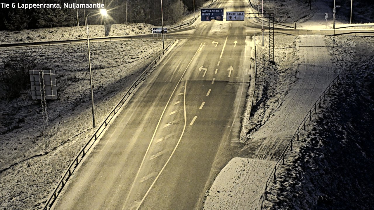 Kelikamerat Kuva Tie 6 Lappeenranta, Nuijamaantie, Lappeenranta, Etelä-Karjala