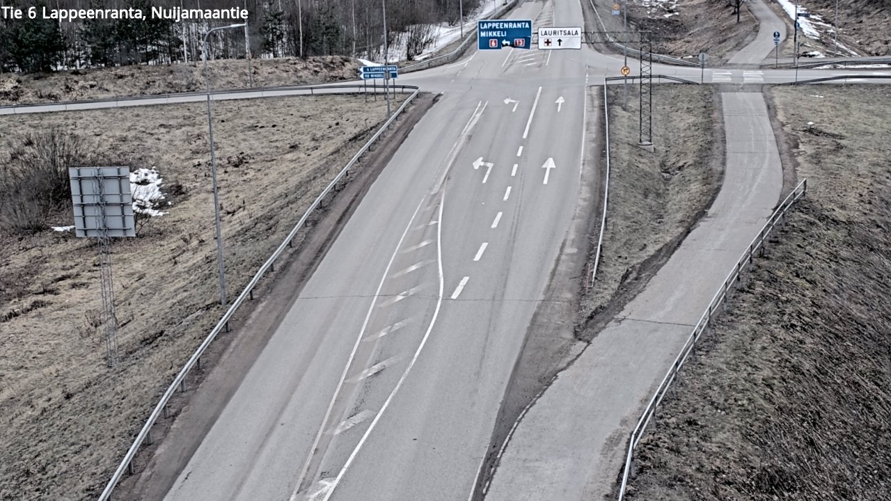 Kelikamerat Kuva Tie 6 Lappeenranta, Nuijamaantie, Lappeenranta, Etelä-Karjala