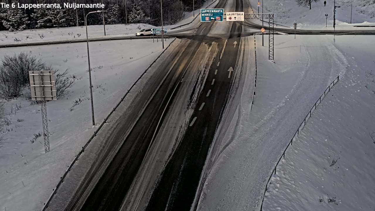 Kelikamerat Kuva Tie 6 Lappeenranta, Nuijamaantie, Lappeenranta, Etelä-Karjala