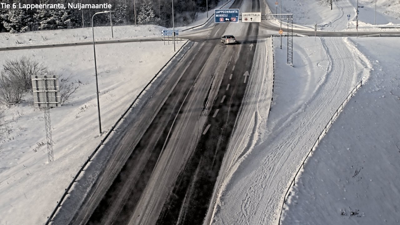 Kelikamerat Kuva Tie 6 Lappeenranta, Nuijamaantie, Lappeenranta, Etelä-Karjala