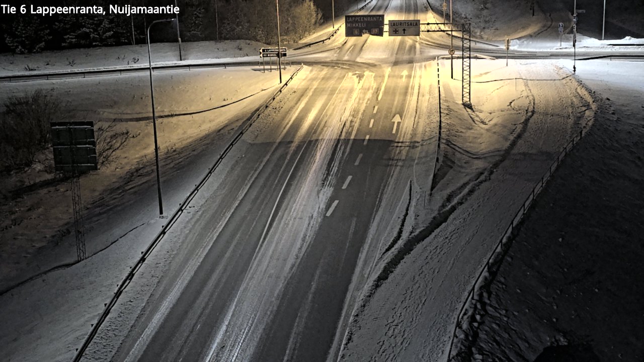 Kelikamerat Kuva Tie 6 Lappeenranta, Nuijamaantie, Lappeenranta, Etelä-Karjala