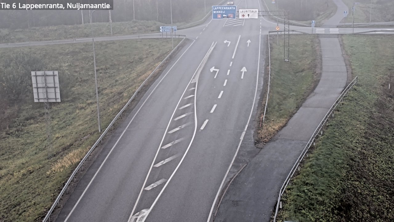 Kelikamerat Kuva Tie 6 Lappeenranta, Nuijamaantie, Lappeenranta, Etelä-Karjala