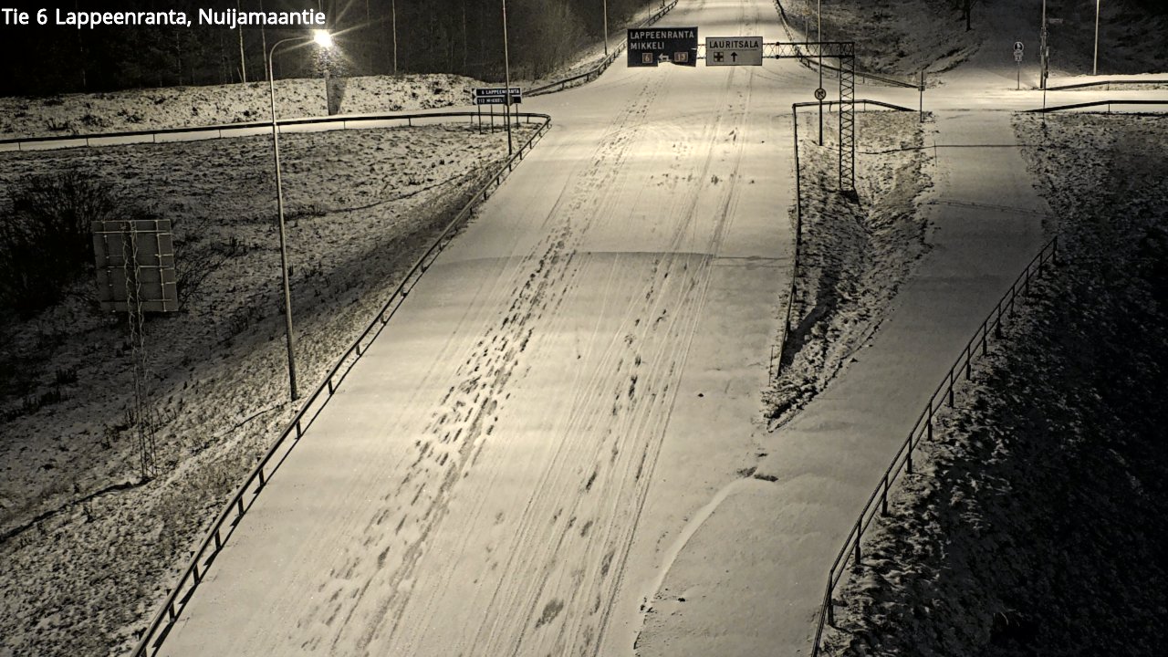 Kelikamerat Kuva Tie 6 Lappeenranta, Nuijamaantie, Lappeenranta, Etelä-Karjala