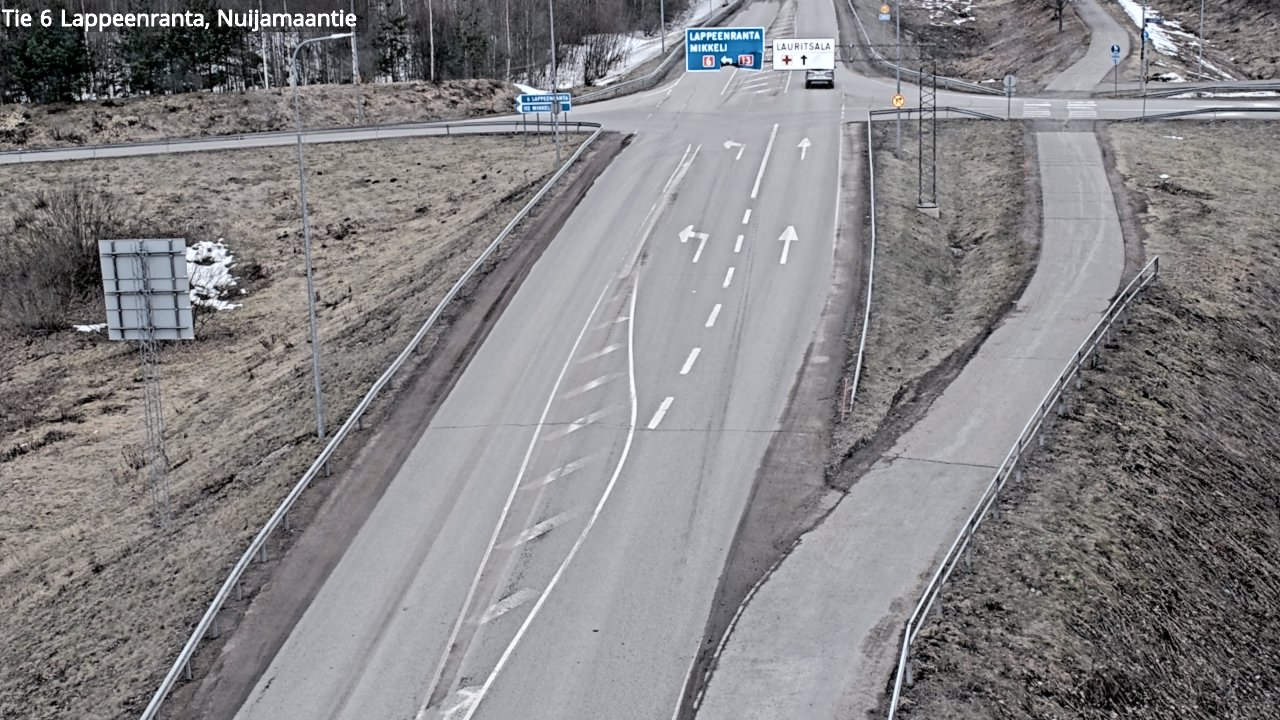 Kelikamerat Kuva Tie 6 Lappeenranta, Nuijamaantie, Lappeenranta, Etelä-Karjala