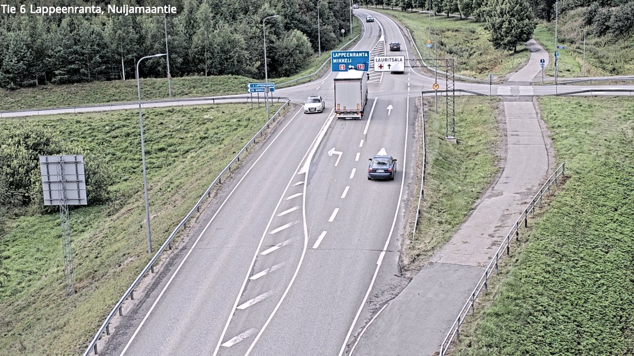 Kelikamerat Kuva Tie 6 Lappeenranta, Nuijamaantie, Lappeenranta, Etelä-Karjala