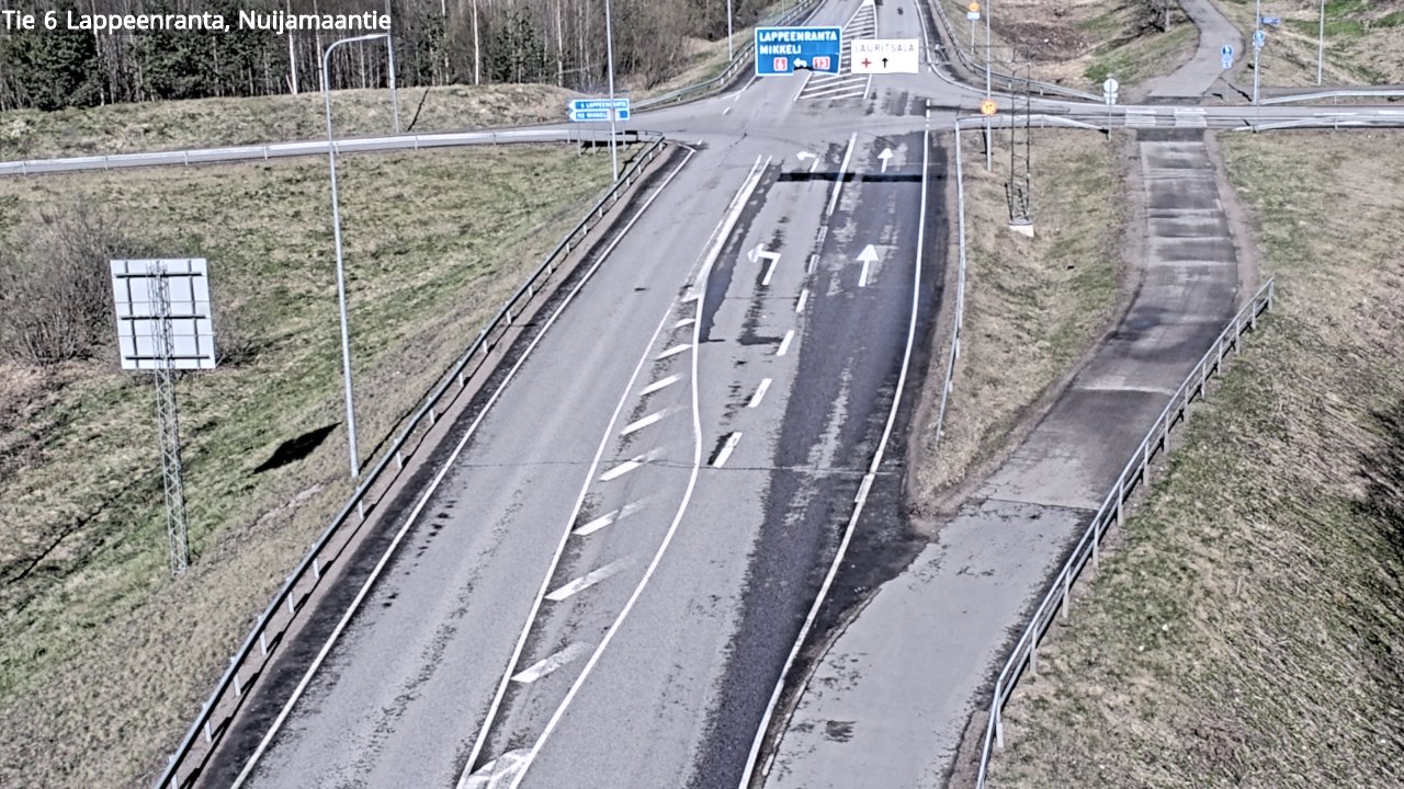 Kelikamerat Kuva Tie 6 Lappeenranta, Nuijamaantie, Lappeenranta, Etelä-Karjala